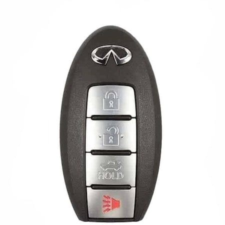 Oem OEM: REF: 2016-2020 Infiniti Q50 Q60 / 4-Button Smart Key / PN: 285E3-4HB0C / KR5S180144204 RSK-ULK188